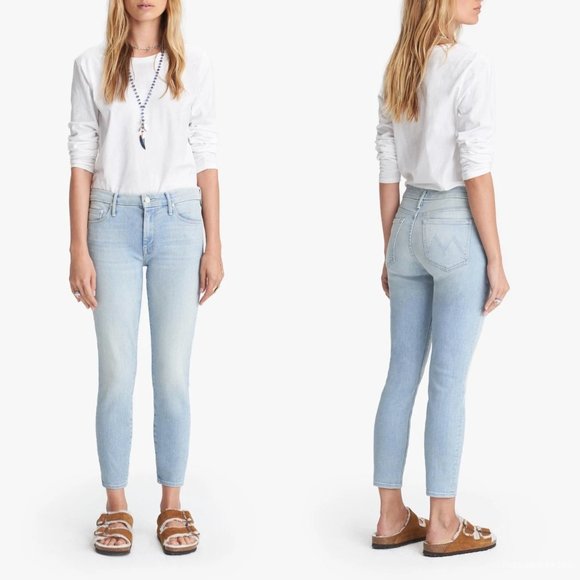 Mother The Looker Crop Jeans